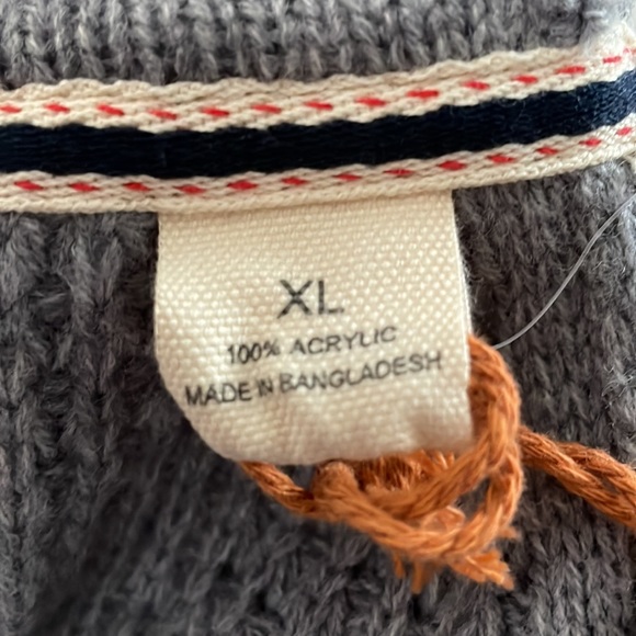 Weatherproof, vintage sweater, color fog, heather size extra large 100% acrylic - Picture 8 of 10